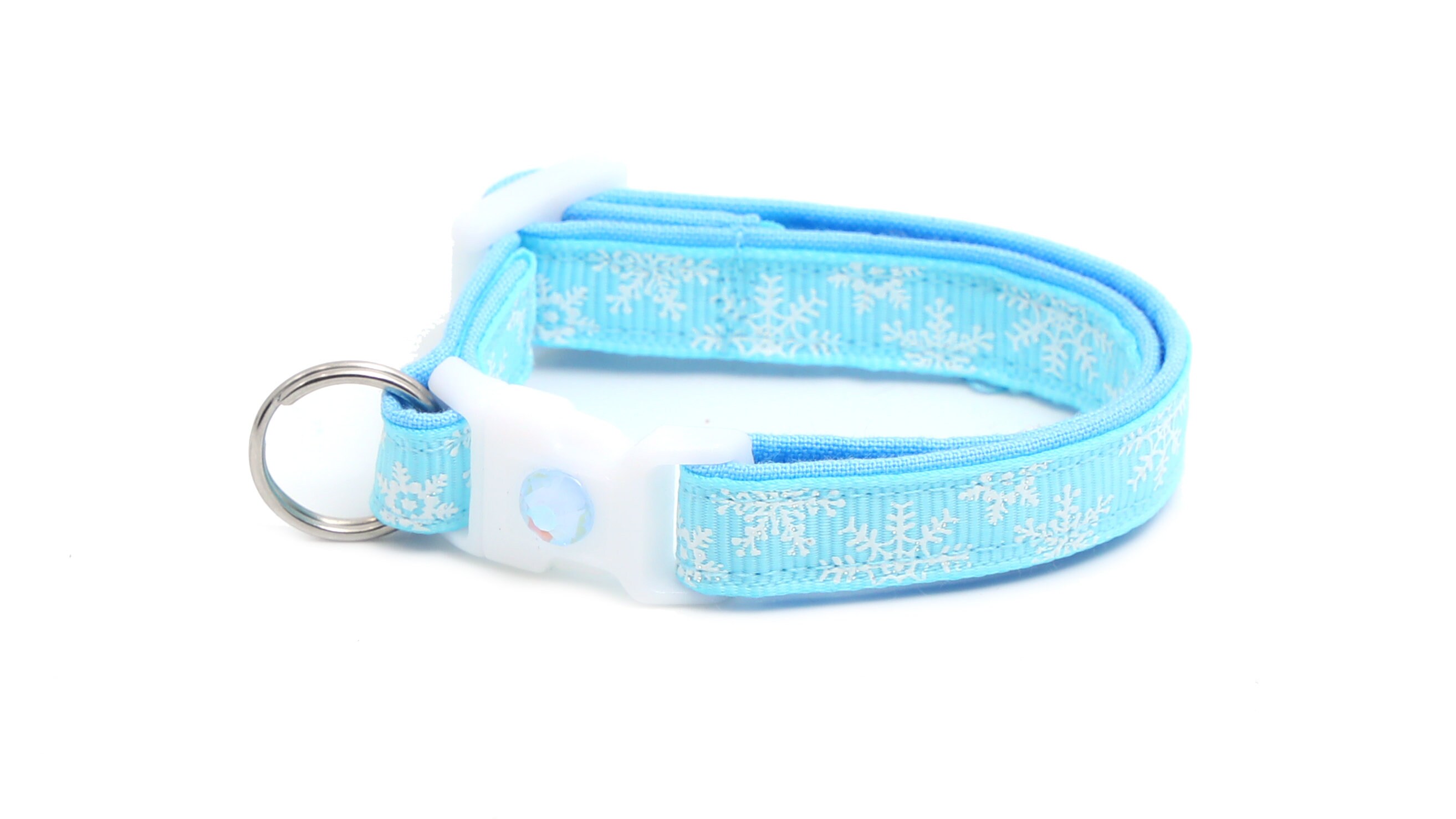 light blue kitten collar