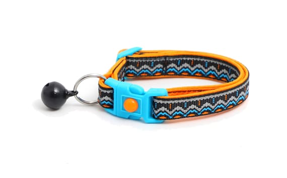 Aqua Blue Reflective Trim Collar