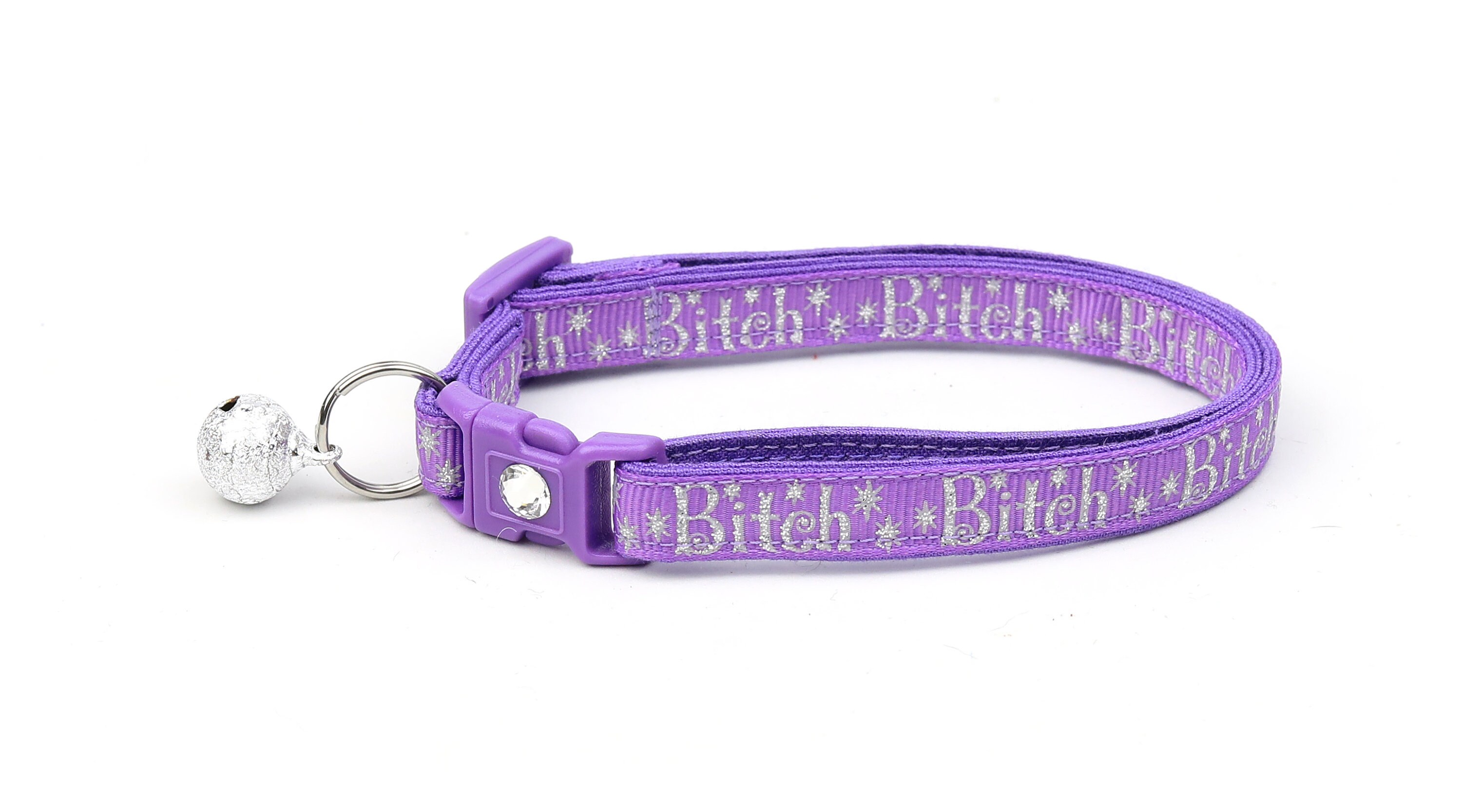 lilac cat collar