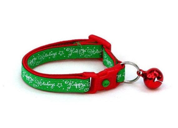 holiday cat collar