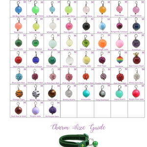 Halsband Charms - Perlen Charms - Flair - Extra Charms für Katzenhalsbänder - Bling - Schmuck Perlen