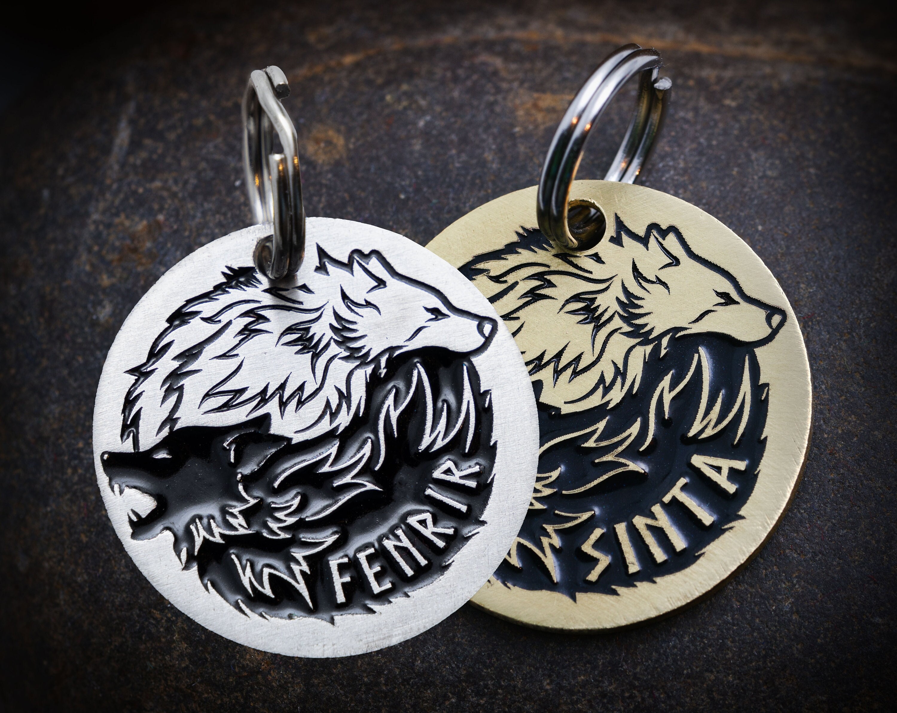 house stark dog tag
