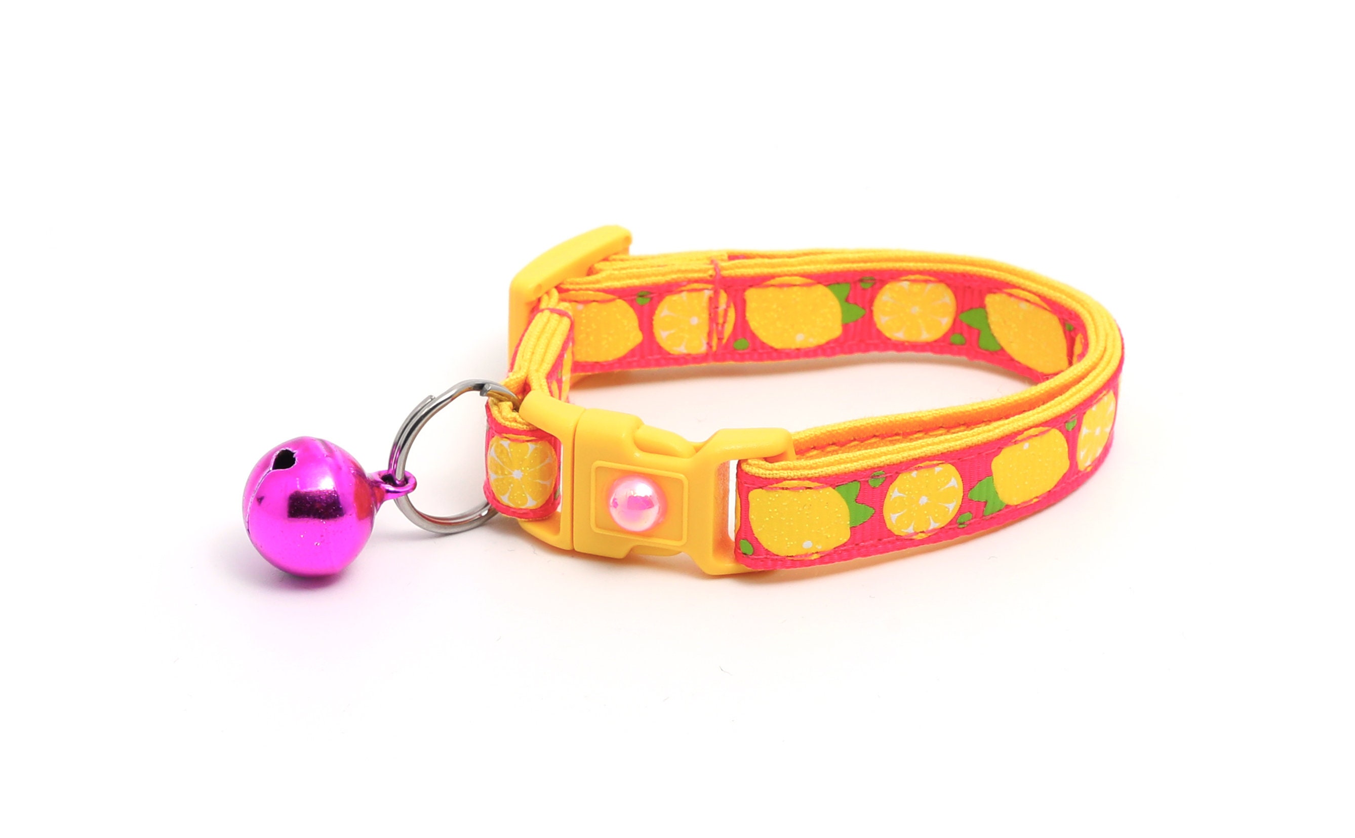lemon cat collar