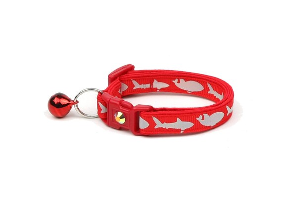 shark cat collar