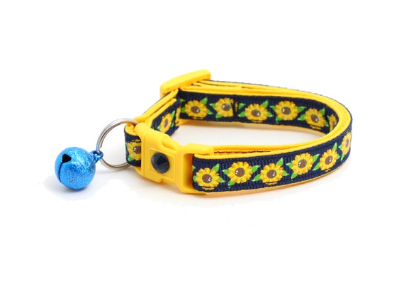 sunflower cat collar