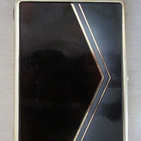 Vintage Cigarette Lighter & Case, Made in Japan, Good Condition