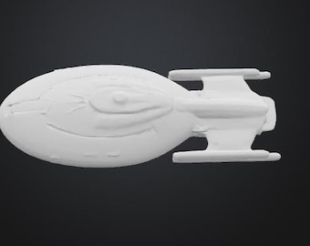 3D Print File- Star Trek U.S.S. Voyager Model- STL Download