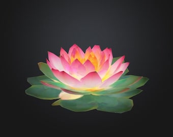 Lotus Flower- 3D Printer File Download