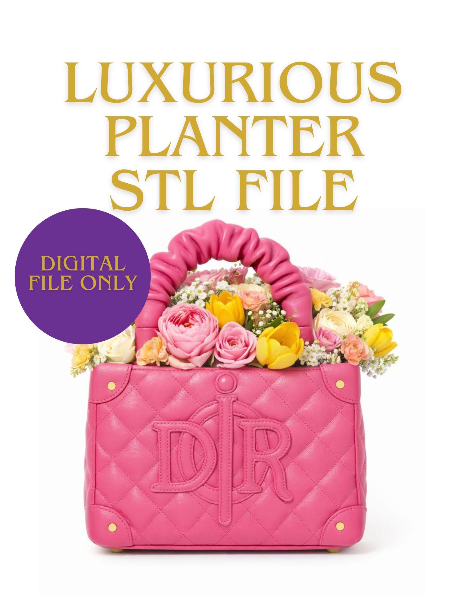 Louis Vuitton Flower Pot - Etsy