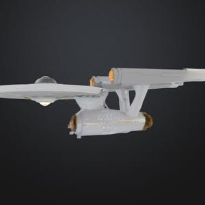 3D File Download- Star Trek USS Enterprise Ship