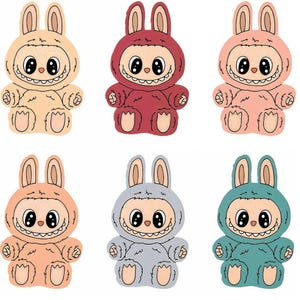 Labubu Designs Png and Jpg Bundle | Digital File For Cricut | labubu High Quality Resolution | Labubu Png | Instant Download | labubu JPG
