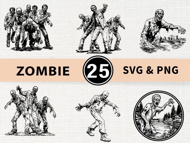 Zombie Racing Svg Zombie SVG PNG Bundle, Scary Horror Zombie Clipart, Cricut Cut Files - Etsy