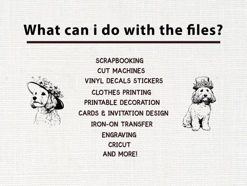 Cockapoo Dog Silhouette SVG Bundle | Cockapoo Puppy PNG Cricut - Etsy UK