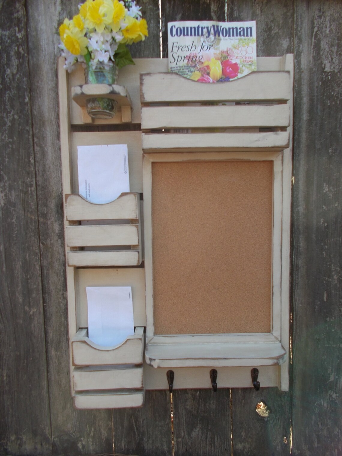 Message Center /mail Organizer/kitchen Decor/office Decor Etsy