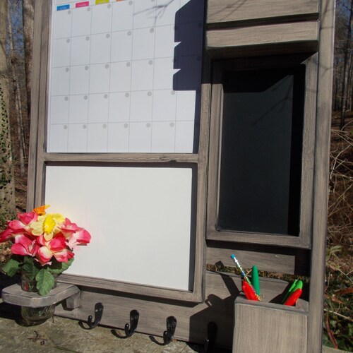 Large Chalkboard Calendar/ Message Board/office Decor/kitchen Etsy