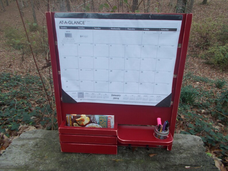 Calendar Holderoffice Calendarfamily Calendarremoveable Etsy