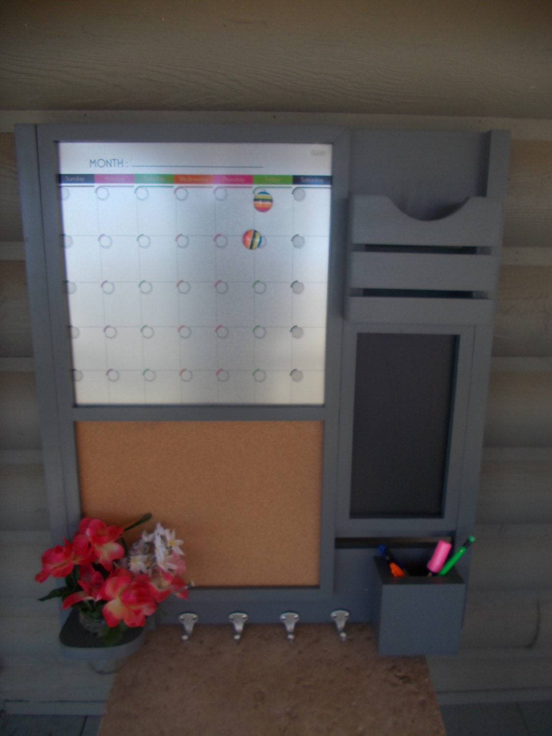 A Kitchen organizer/ Calendar/Home Decor/ Message Etsy