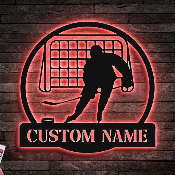 Custom Hockey Art Etsy