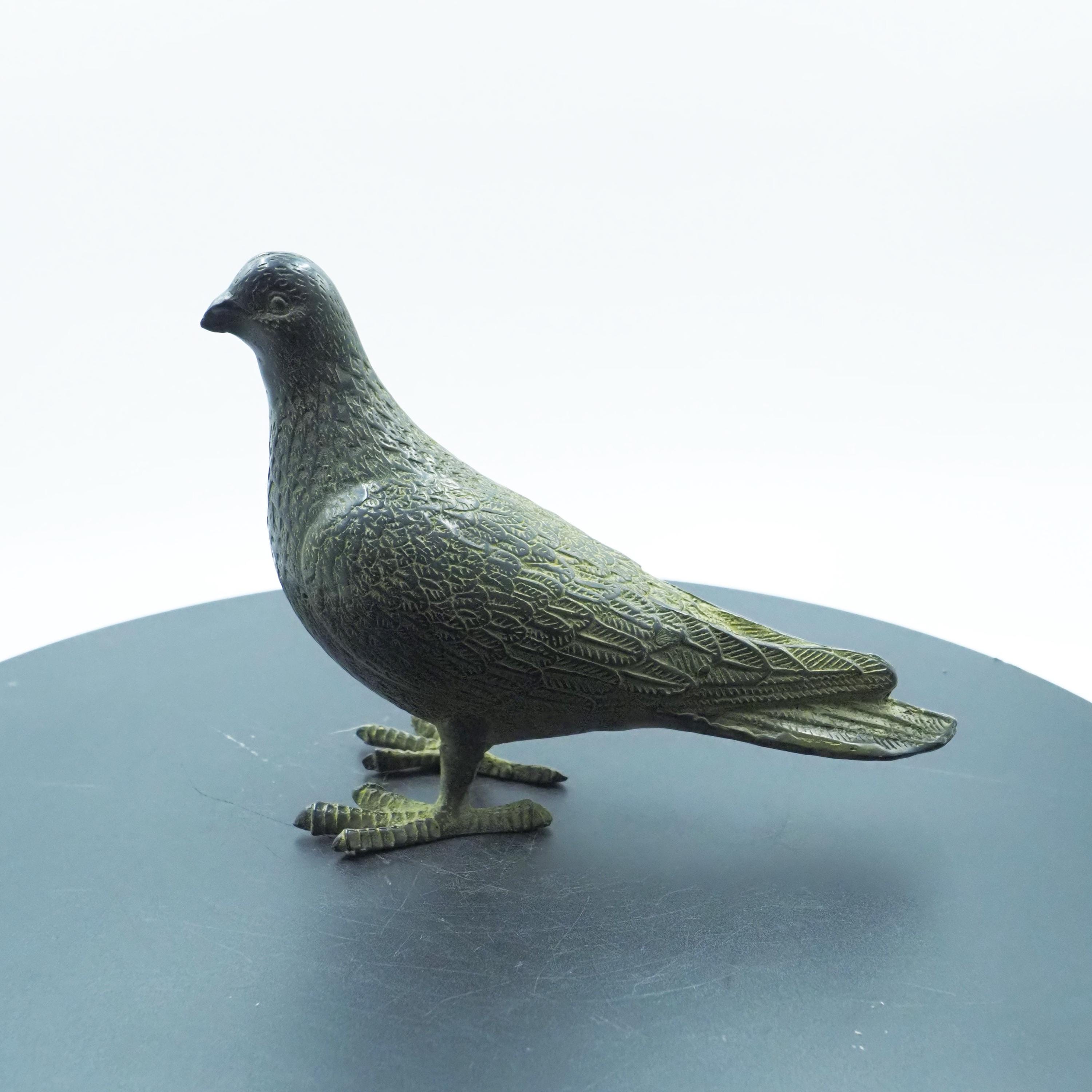 White Pigeon Statue - Etsy