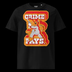 Crime Pays Tee (BLACK)