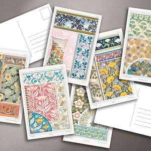 Art Nouveau Postcards - Set of 15