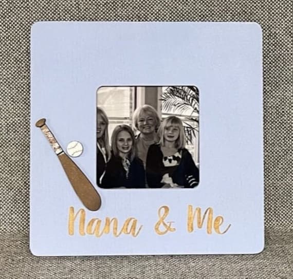 Laser Etched Quote Frame nana and Me. Measures Etsy