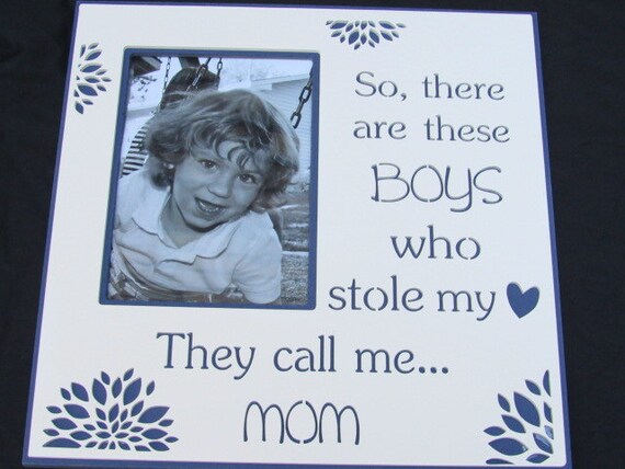 Cadre Photo Avec Citation Donc Il Y A Ces Garcons Qui A Vole Mon Coeur