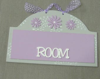 Personalized Room Sign for Girls.