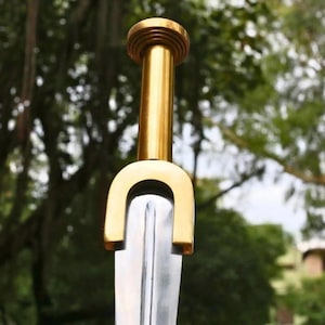 Handmade Riptide Sword Replica – Percy Jackson Inspired Greek Mythology Display Sword