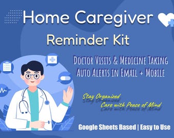 Påminnelsekit för hemvårdare – Automatiska läkarbesök och medicinaviseringar (Google Sheets + Kalendersynkronisering)