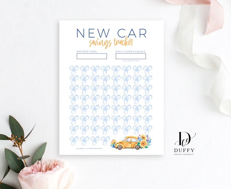 New Car Savings Tracker Printable New Car Sinking Fund Etsy Australia new-car-savings-tracker-printable-new-car-sinking-fund-etsy-australia