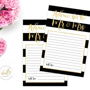 Bridal Shower Advice Cards, Advice for the Bride Card, Advice Cards Bridal Shower, Bridal Shower Games Printable, Advice for the Bride Cards