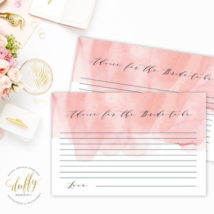 Advice for the Bride Cards, Bridal Advice Card, Advice for the Bride and Groom, Advice for the Couple, Printable Advice Cards Bridal Shower