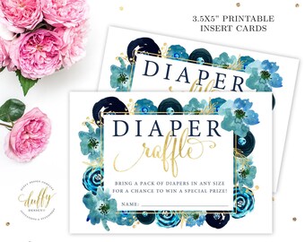 Diaper Raffle Ticket, Diaper Raffle Insert Card, Diaper Raffle Insert, Baby Shower Diaper Raffle, Diaper Raffle Printable, INSTANT DOWNLOAD