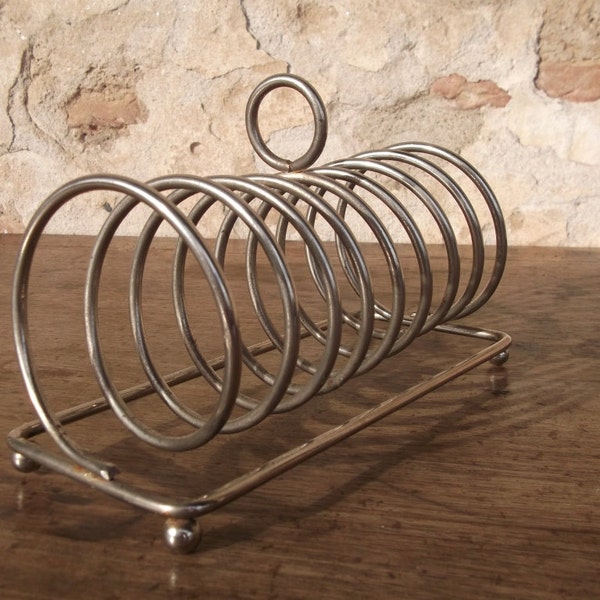 Rustic French Vintage Toast or Mail Rack