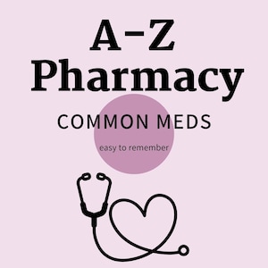 A-Z Pharmacy for Nurses