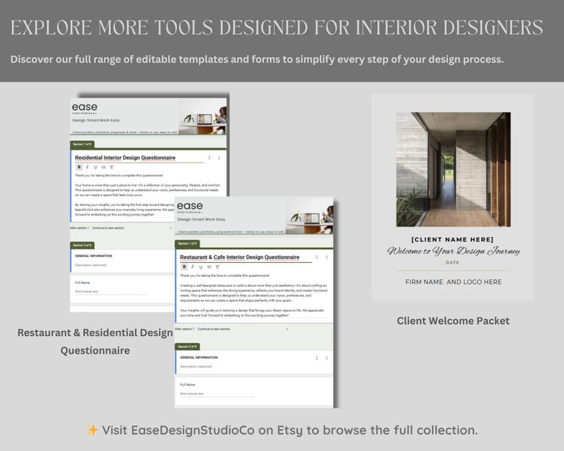 Spec Sheet Ffe FF&E Specification Sheet – Editable Google Sheets Template for Interior ...