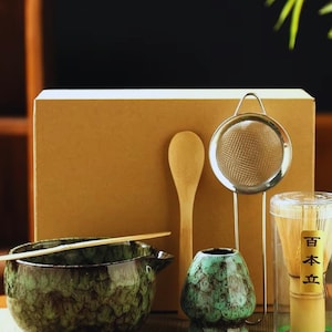 Japanese Matcha Bowl Tea Set