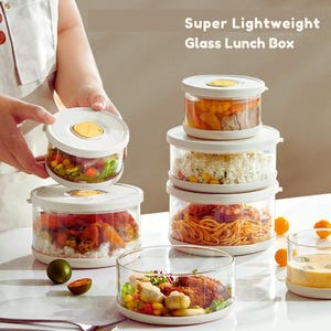 Glass Tupperware Airtight Container Set