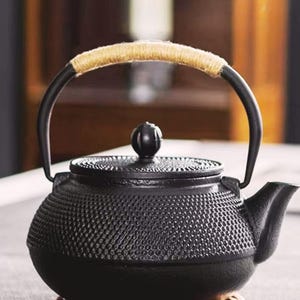 Japanische Teekanne aus Eisen mit Edelstahl-Sieb