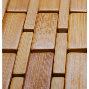 Teak Wood Bath Mat