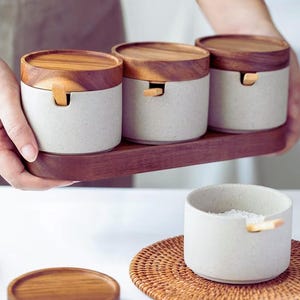 Japanese Vintage Seasoning Jars