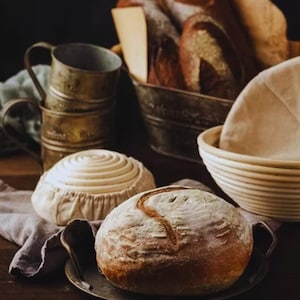 Rattan Bread Proofing Basket Round