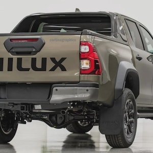 Passend für BMW Hilux Hinten Heckklappe Aufkleber Hilux Grafiken Beliebige Farbe Aufkleber