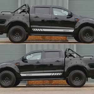 Fits Ford Ranger Side Stripes Graphics Decals Any Year Any Colour Stickers