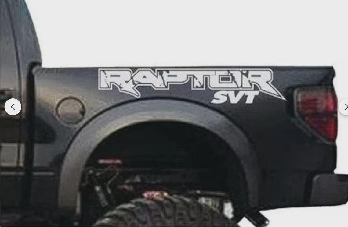Ford Ranger Claws Fits Ford Ranger Raptor Side Bed Claw Graphics Both Sides Decals ...