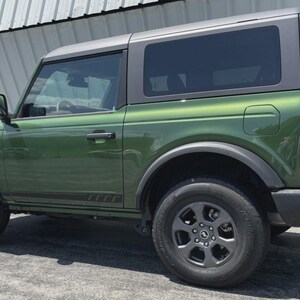 Fits Ford Bronco Side Stripe Decals Mountains Graphics 4x4 Stickers