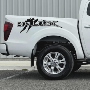 Passend fürToyota Hilux Side Bed Claw GrafikenBeidseitig Abziehbilder Aufkleber