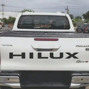 Passend für BMW Hilux Hinten Heckklappe Aufkleber Hilux Grafiken Beliebige Farbe Aufkleber