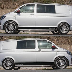 Fits VW Transporter Graphics Side Stripes Camper Decals T4 T5 T6 Both Sides